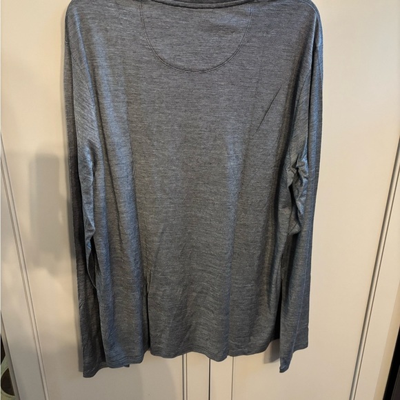 NWT Bombas Men's black Long Sleeve Shirt Merino Wool XL - Picture 5 of 5